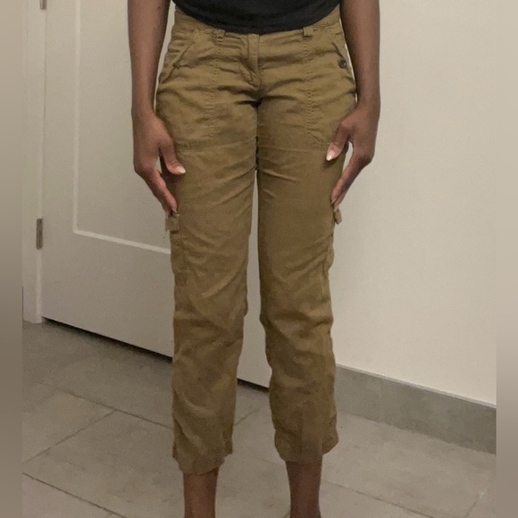 J. Crew City Fit Cargo Pants Size 0 - Picture 1 of 7